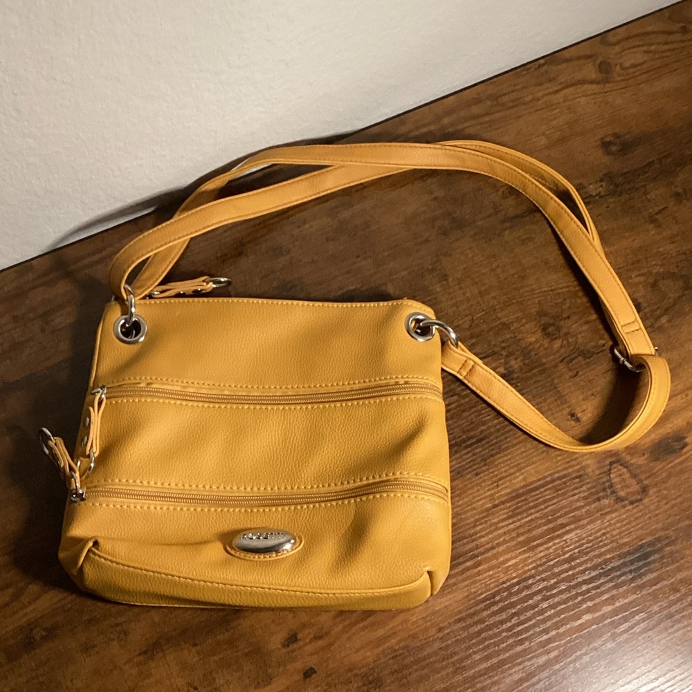 Rosetti Mustard Yellow Shoulder Bag